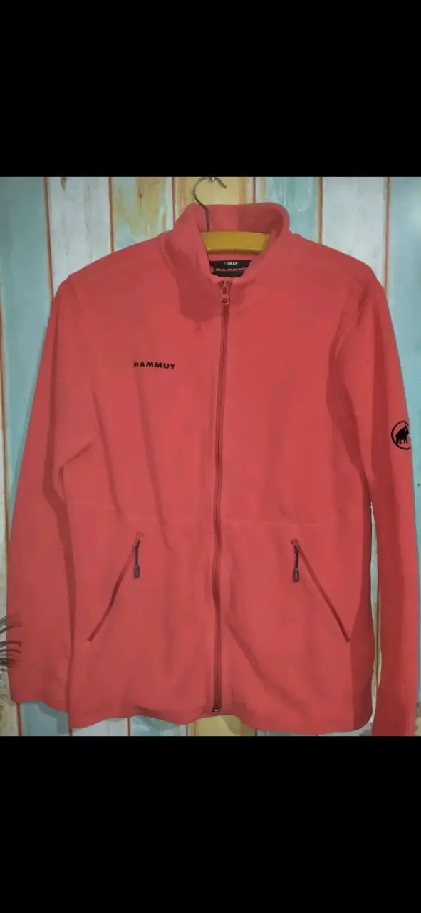 Chaqueta polar roja Mammut para hombre - 1