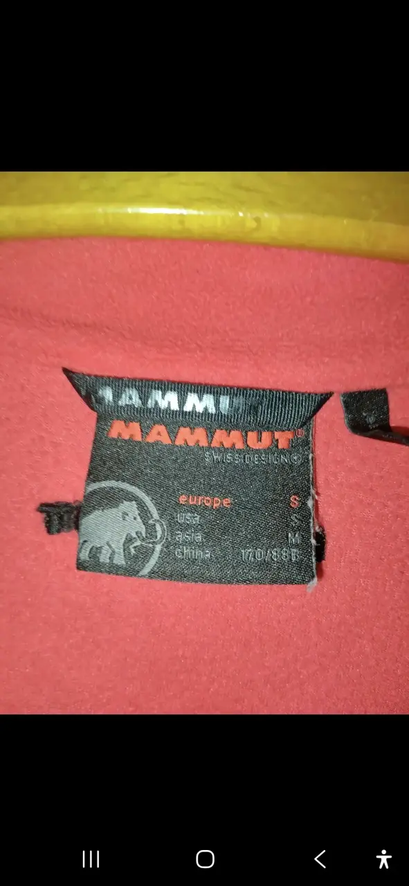 Chaqueta polar roja Mammut para hombre - 6