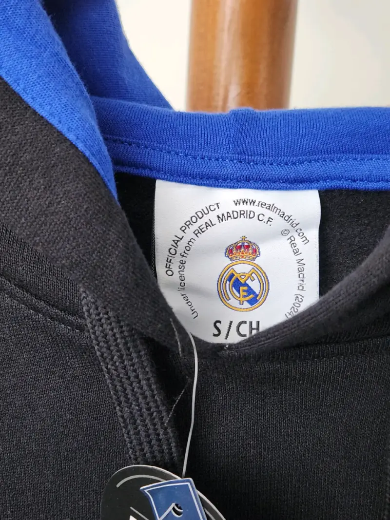 Polerón Real Madrid hombre talla S nuevo Lic Ofici - 5