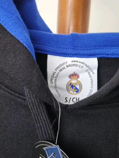 Polerón Real Madrid hombre talla S nuevo Lic Ofici - miniatura 5