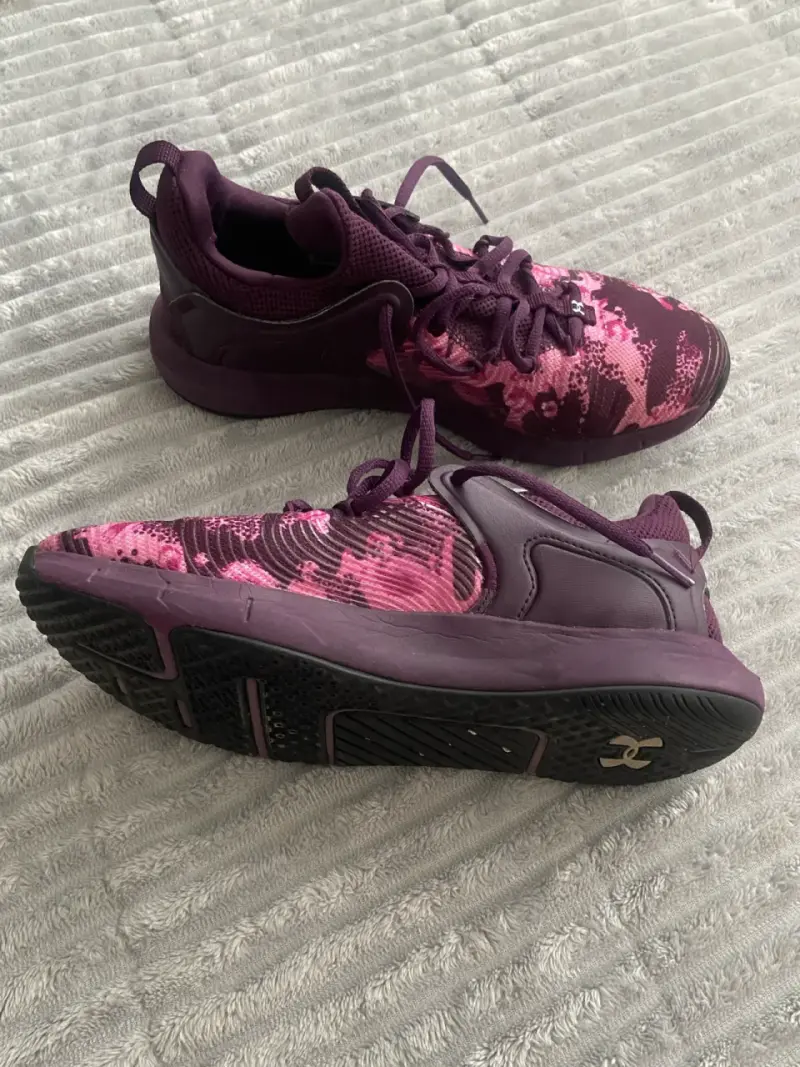 Zapatillas crosfit Under Armour HOVR Rise morada - 3