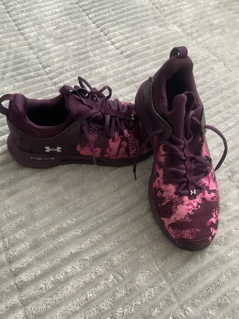 Zapatillas crosfit Under Armour HOVR Rise morada - 4