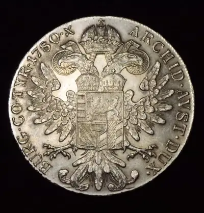 Moneda Antigua María Teresa 1780 - miniatura 2