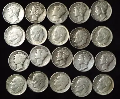 Colección de Monedas Dime de Estados Unidos - miniatura 1