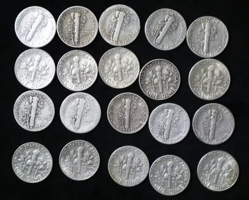 Colección de Monedas Dime de Estados Unidos - 2