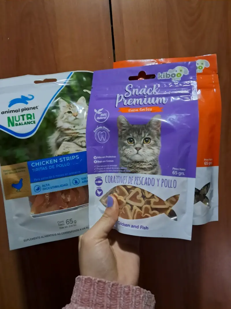 Snacks Premium para gatos 65gr $3.000c/u - 1