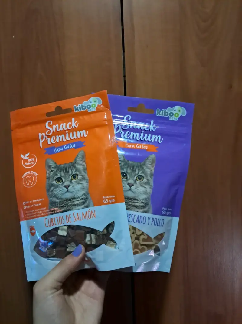 Snacks Premium para gatos 65gr $3.000c/u - 2