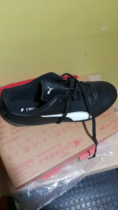 Botines de fútbol Puma Vitoria II negros - miniatura 2