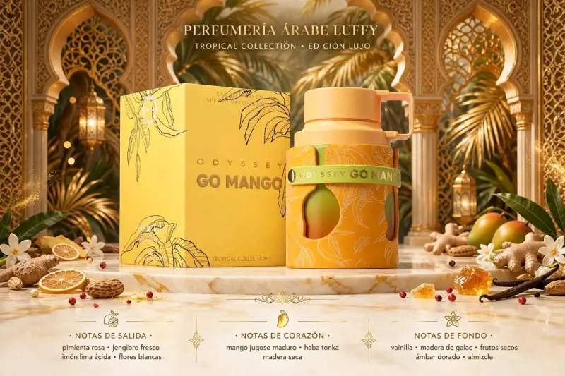 Perfume Odyssey Go Mango Edición Lujo