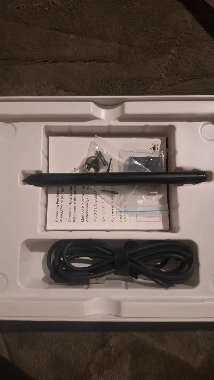 Tableta gráfica Huion Inspiroy H430P sin batería - 4