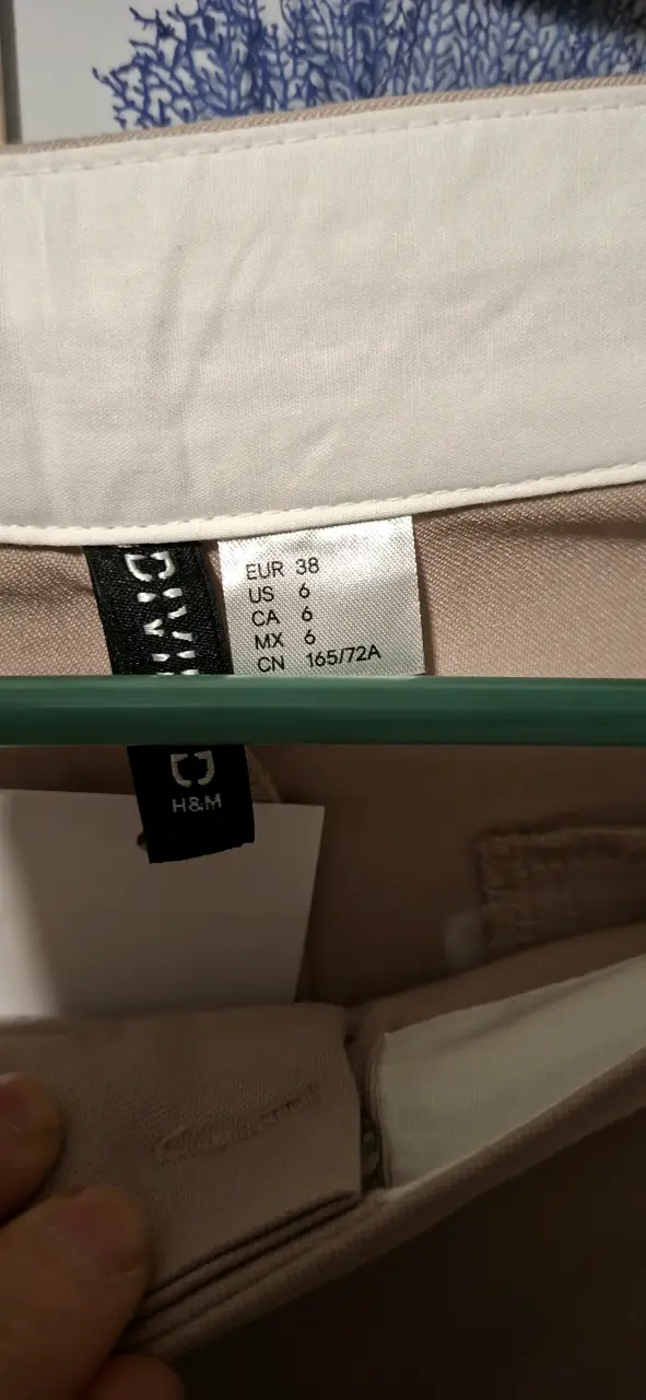 Pantalones beige de vestir para mujer - 5