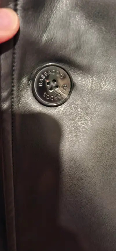 Chaqueta de cuero sintético negra Babadoo - miniatura 4