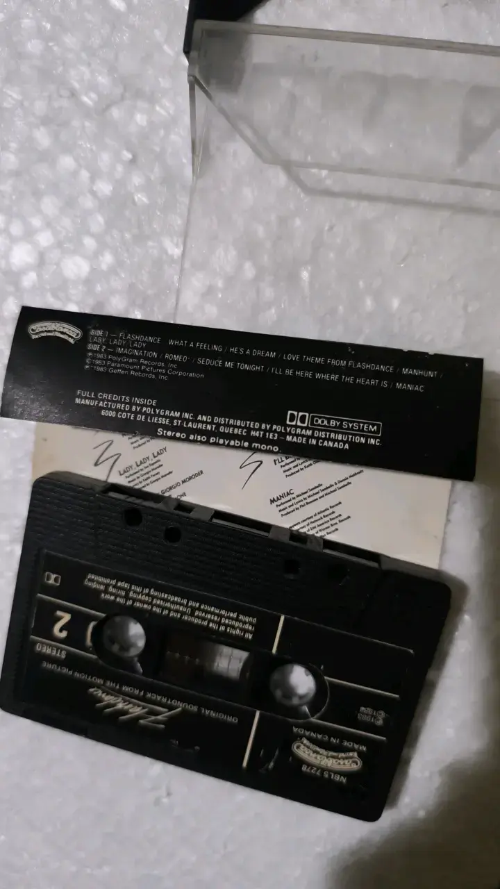 Cassette de Banda Sonora Flashdance Original - 3