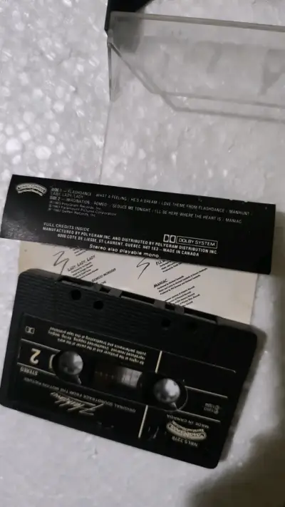 Cassette de Banda Sonora Flashdance Original - miniatura 3