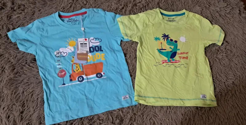 Pack de poleras infantiles Baby Harvest