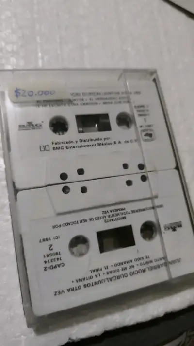 Cassette Juntos Otra Vez de Juan Gabriel y Rocío Dúrcal - miniatura 2