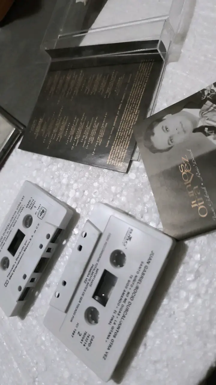 Cassette Juntos Otra Vez de Juan Gabriel y Rocío Dúrcal - 3
