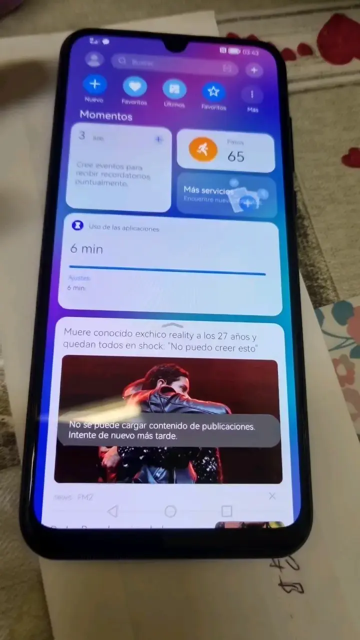 Smartphone Huawei con triple cámara trasera - 5