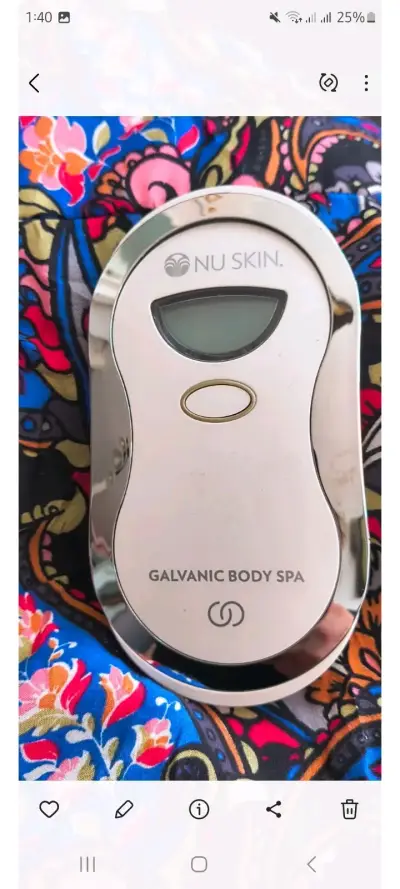 Dispositivo Galvánico Corporal Nu Skin - miniatura 2