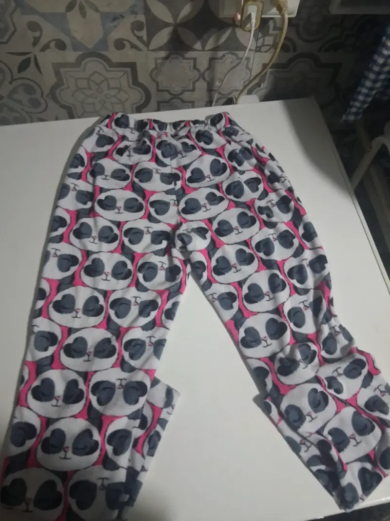 Pantalone de pijama con estampado de panda - 2