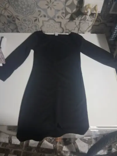Vestido negro manga larga Old Navy - miniatura 1