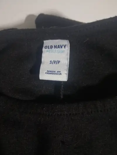 Vestido negro manga larga Old Navy - miniatura 3