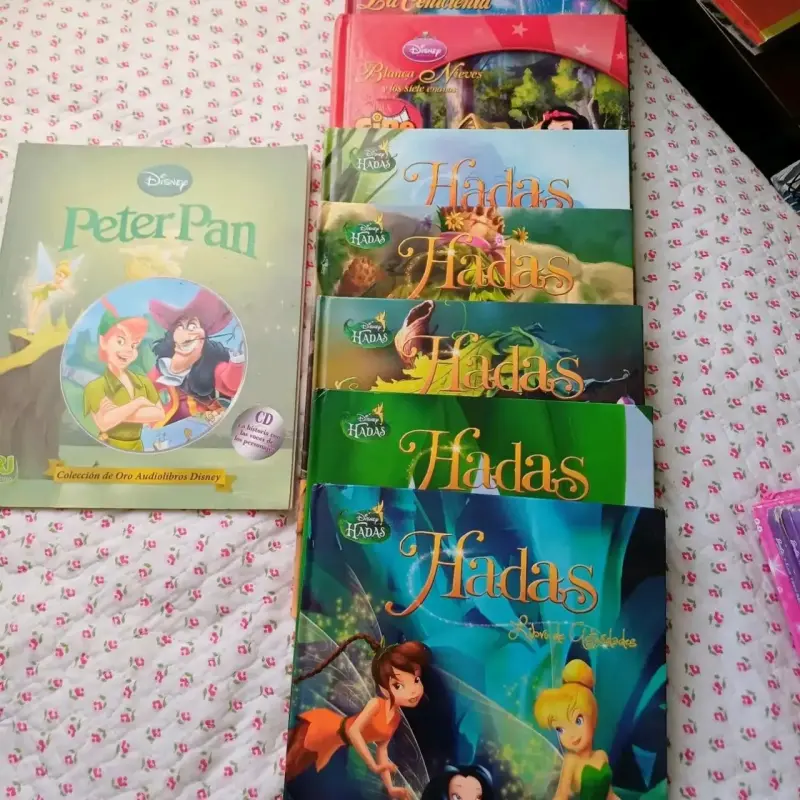 Colección de Cuentos Disney con Audiolibros
