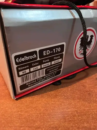 Botas de seguridad café Edelbrock ED-170 número 40 - miniatura 4