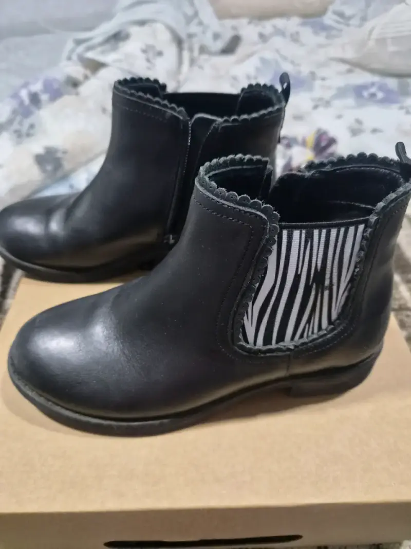 Botines negro para niña Hush Puppies Asma talla 33 - 1
