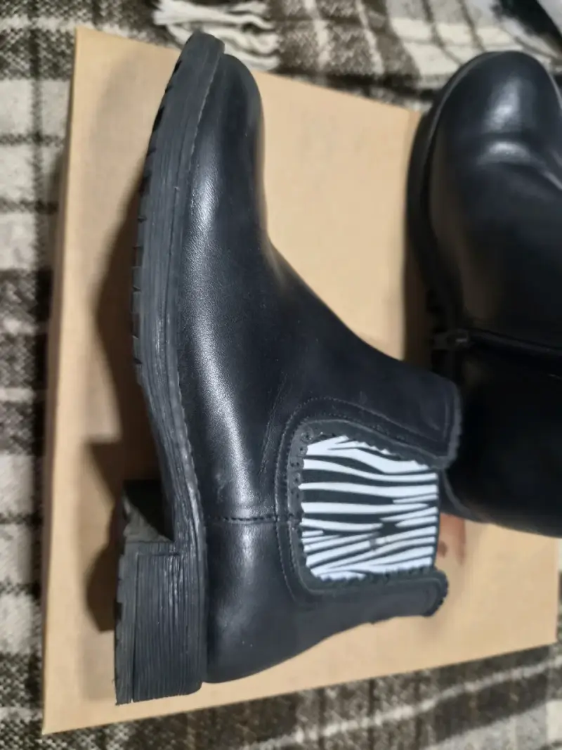 Botines negro para niña Hush Puppies Asma talla 33 - 2