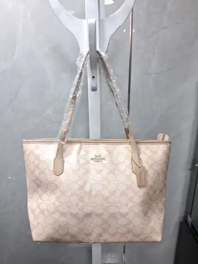 Bolso tote Coach con diseño monograma - miniatura 3
