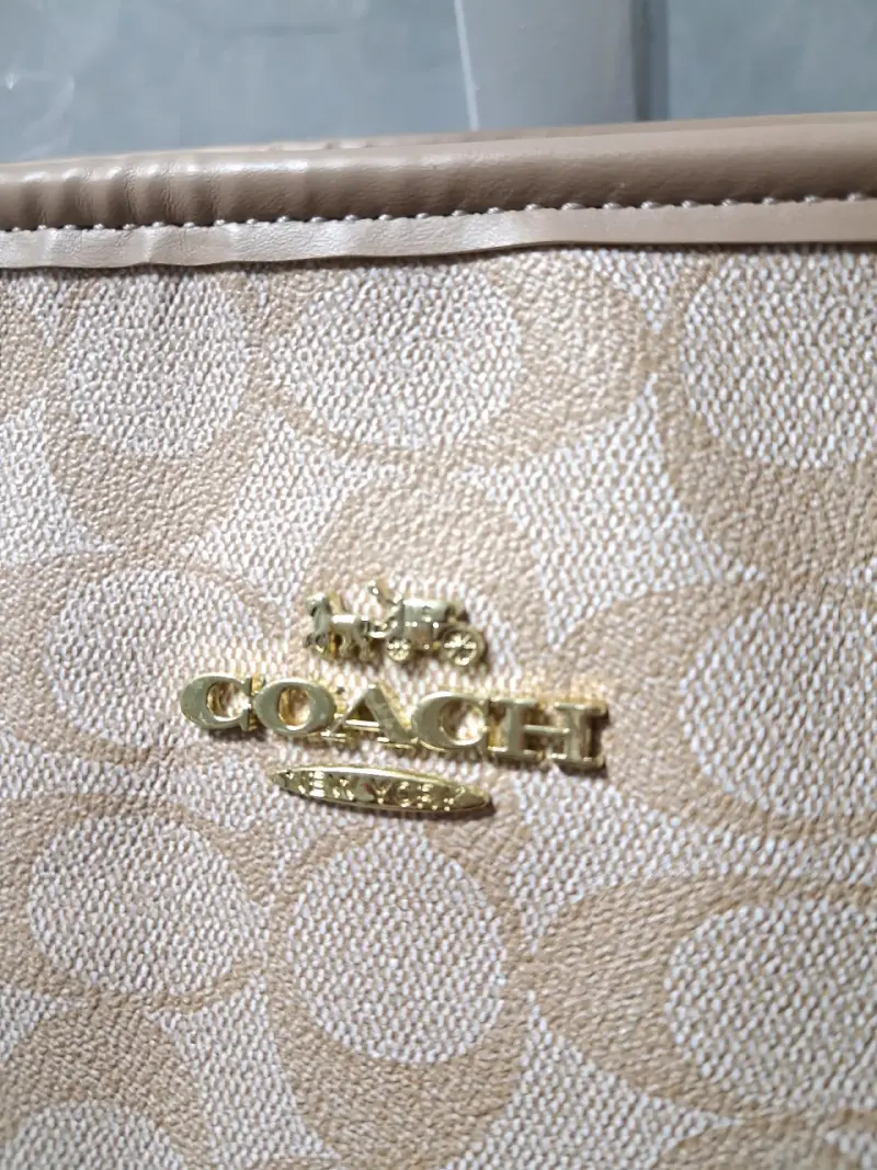 Bolso tote Coach con diseño monograma - 4