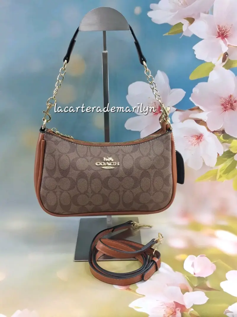 Cartera Coach  con correa ajustable - 4