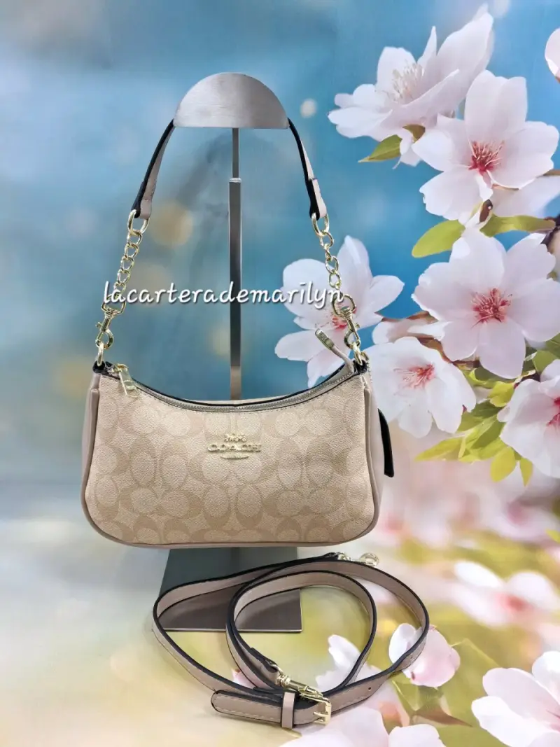 Cartera Coach  con correa ajustable - 6
