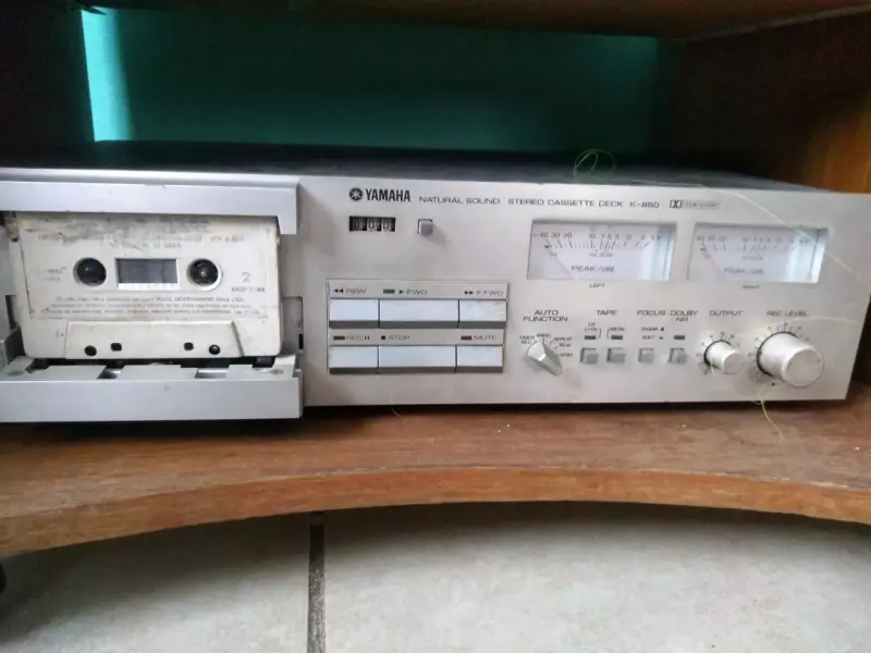 Deck de cassette estéreo Yamaha K-850 - 2