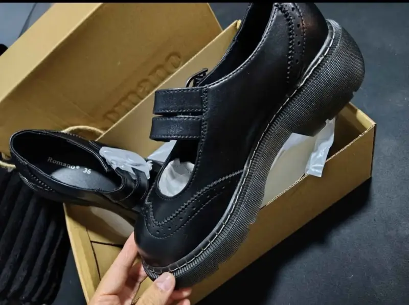 Zapatos escolares negros Romano talla 36 - 3