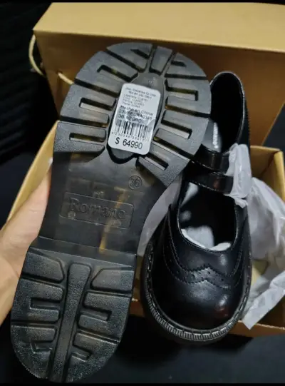 Zapatos escolares negros Romano talla 36 - miniatura 4