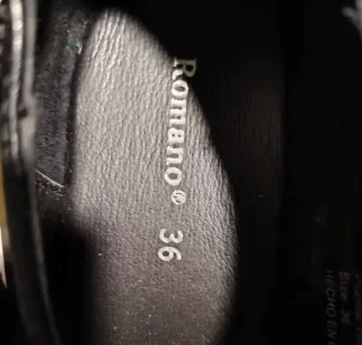 Zapatos escolares negros Romano talla 36 - miniatura 5
