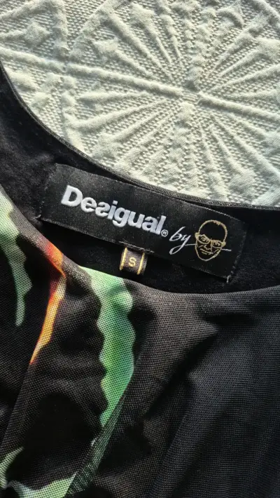 Vestido Desigual estampado con colores - miniatura 3