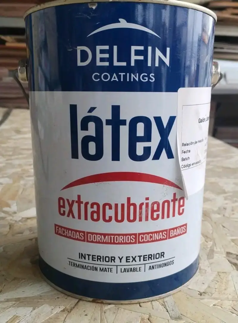 Pintura Látex Extracubriente Delfin Coatings