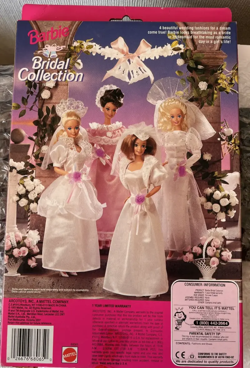 Set Barbie novia. Bridal Collection Vintage - 2