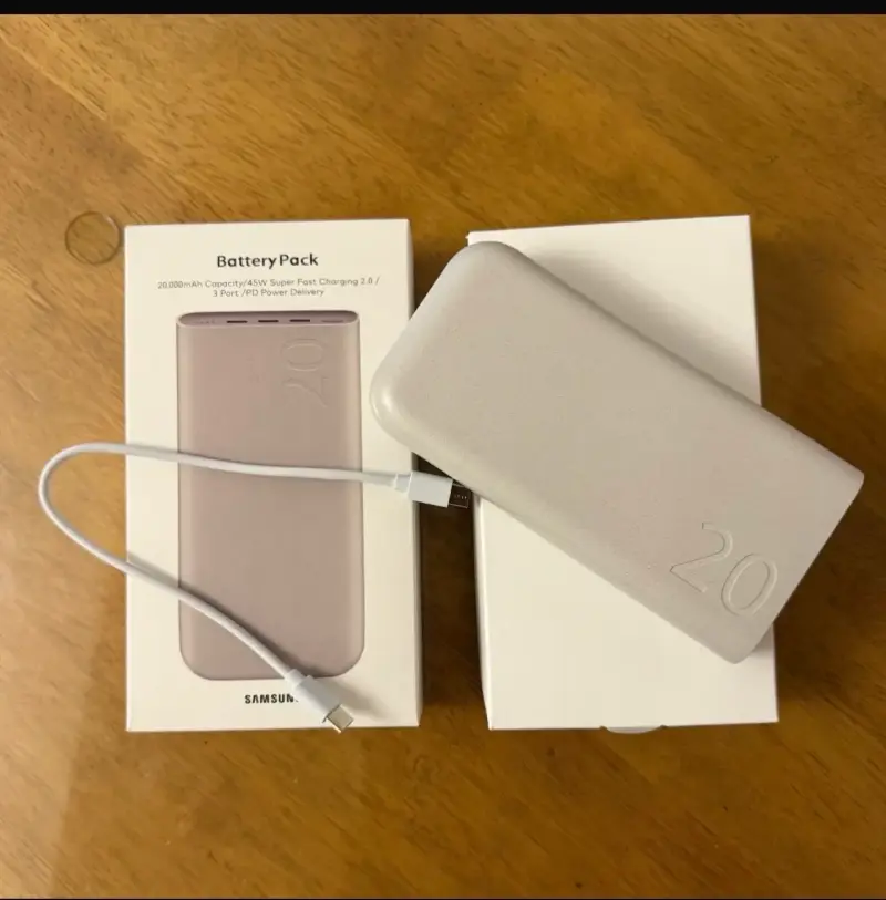 Power Bank Samsung 20000mAh Carga Rápida - 1