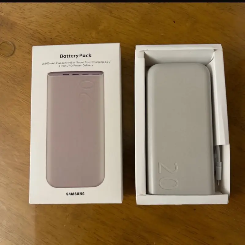 Power Bank Samsung 20000mAh Carga Rápida - 2