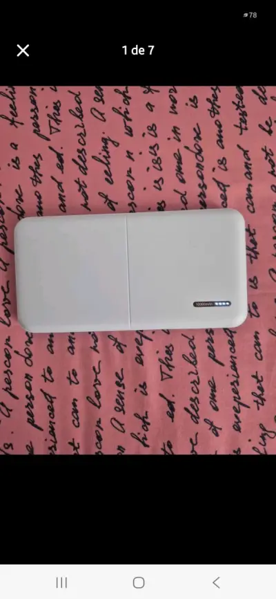 Batería portátil/banco de batería 10000mAh - miniatura 1