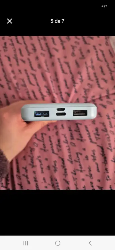 Batería portátil/banco de batería 10000mAh - miniatura 5