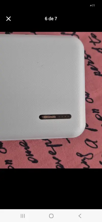 Batería portátil/banco de batería 10000mAh - miniatura 6