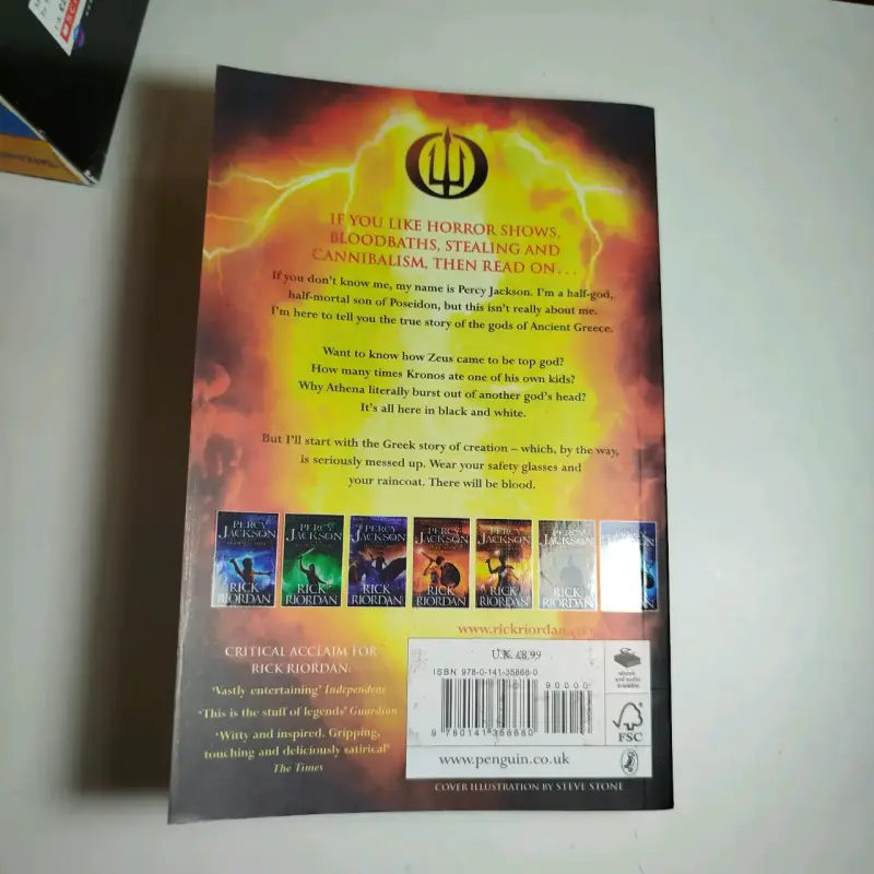 Libro Percy Jackson And The Greek Gods - 2