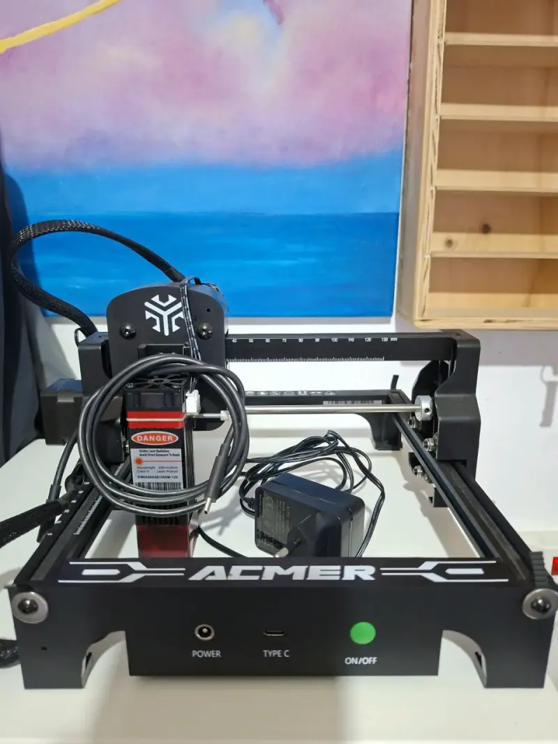 Grabador Láser Acmer con Conexión USB