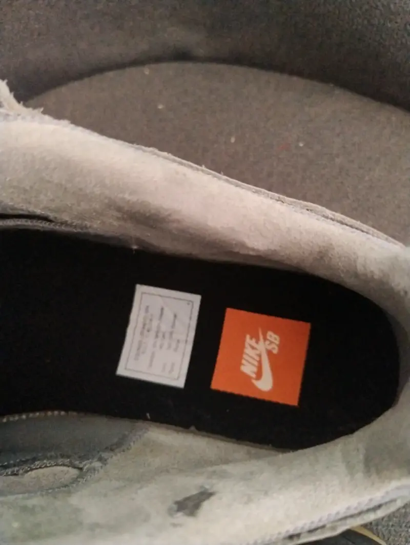 Zapatillas Nike SB grises para skate - 3