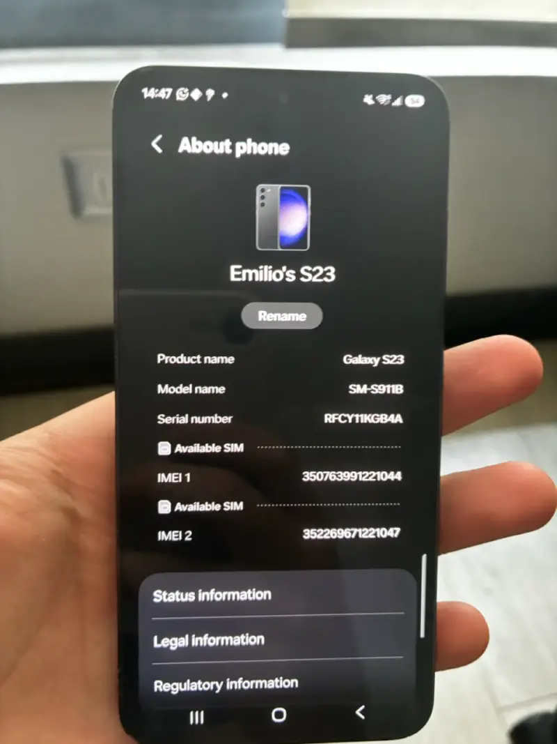 Samsung Galaxy S23 en buen estado - 1